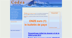 Desktop Screenshot of codea.fr